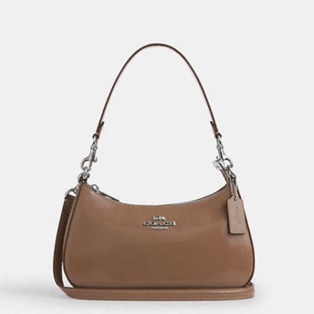 NWT Teri Shoulder Bag  SILVER/CLAY cv938